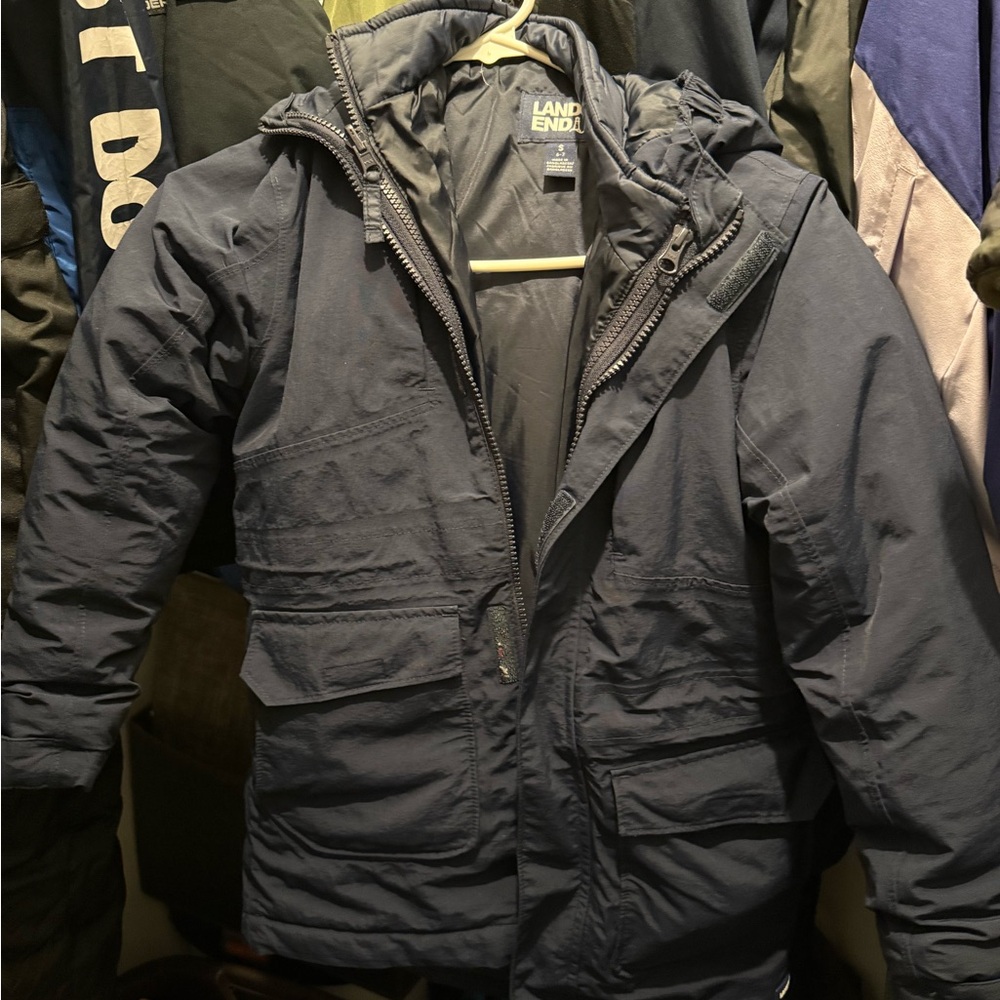 Lands' End kids Dark Blue Jacket